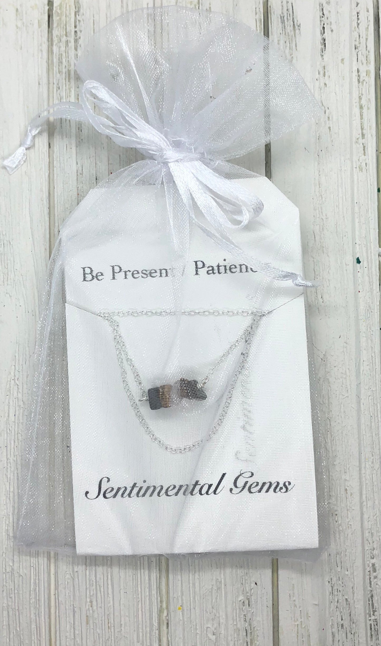 Be Present Crystals - Mindfulness and Calm Affirmation Set