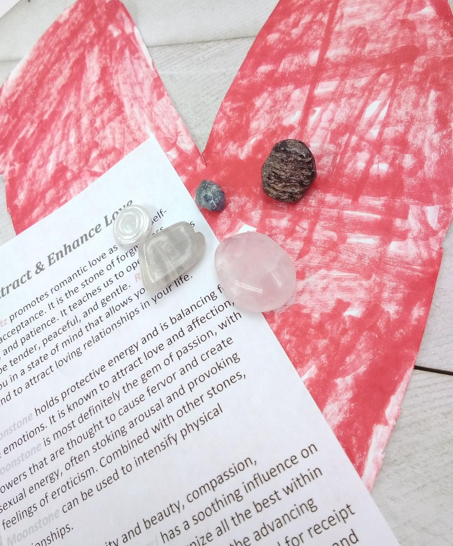 Attract Love Crystal Kit - Intentional Gifting for Heartfelt Connections
