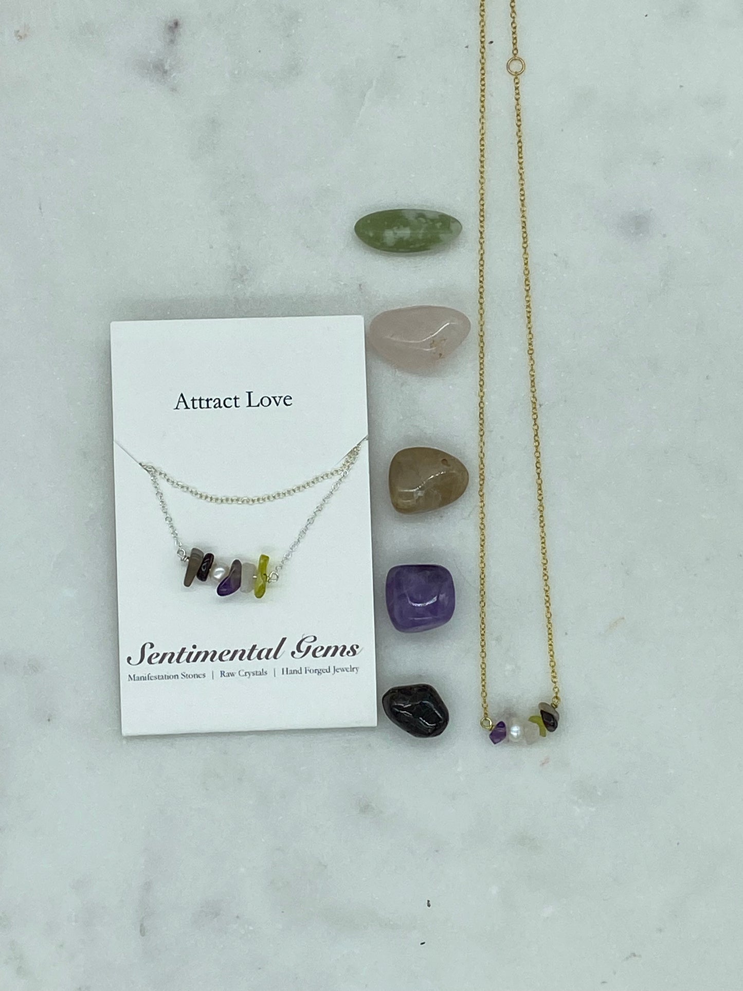 Attract Love Crystals Gift Set