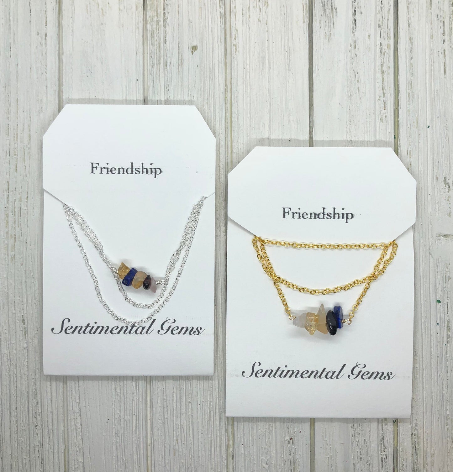 Sentimental Gems Friendship Crystals Set