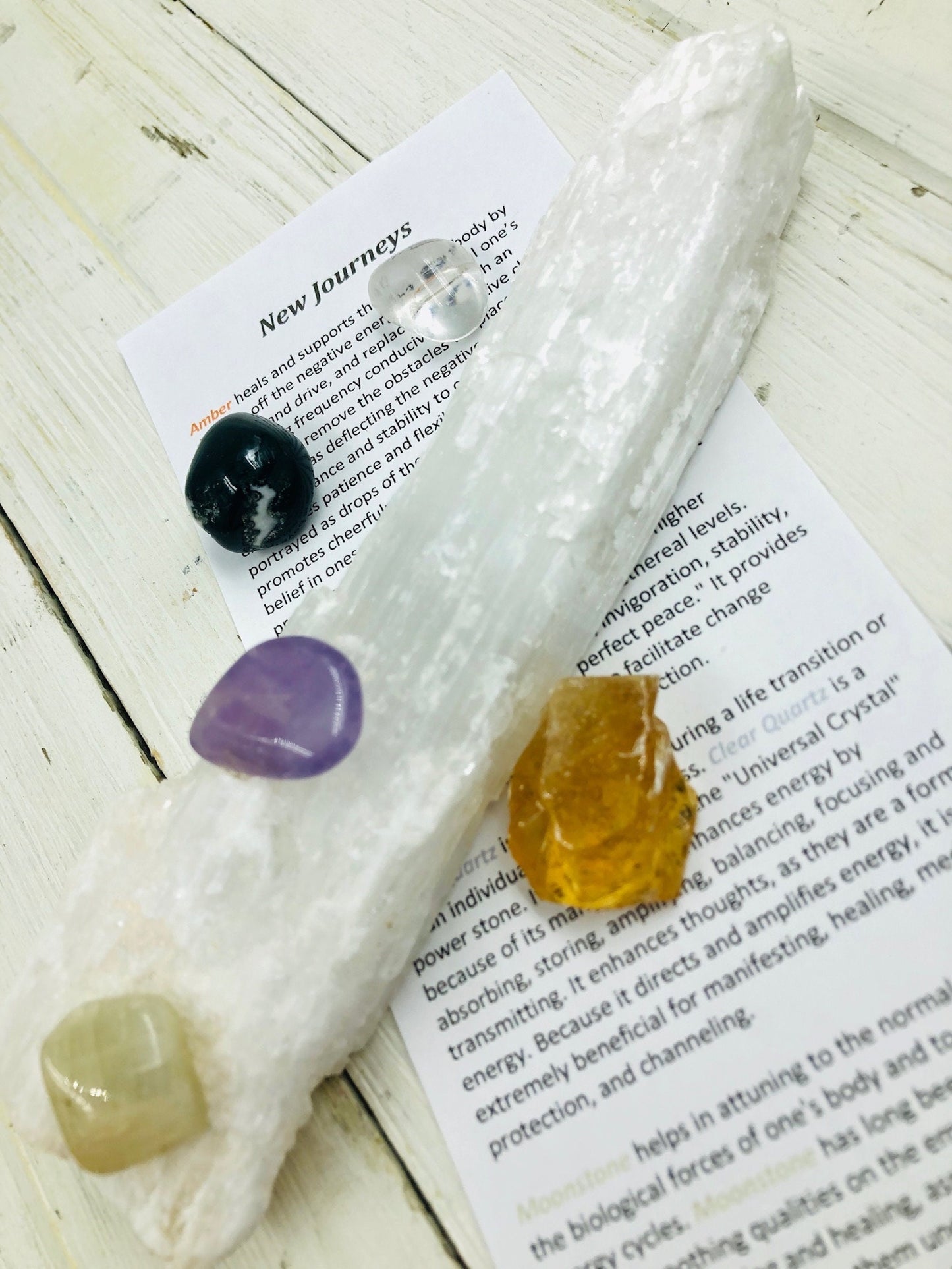 Going Away Crystals Kit - Empower the Journey