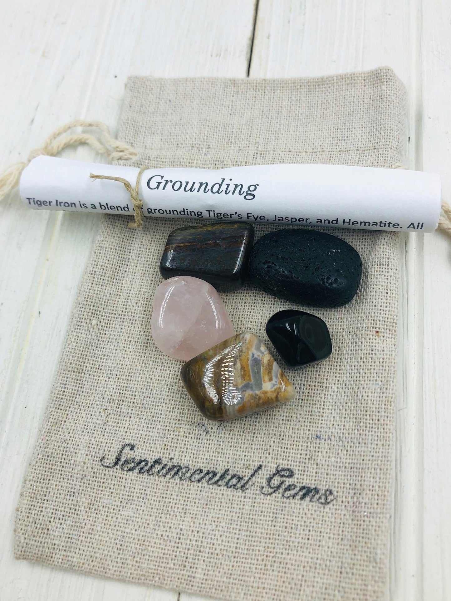 Harmony Grounding Crystal Kit - Affirmation: Balance and Serenity
