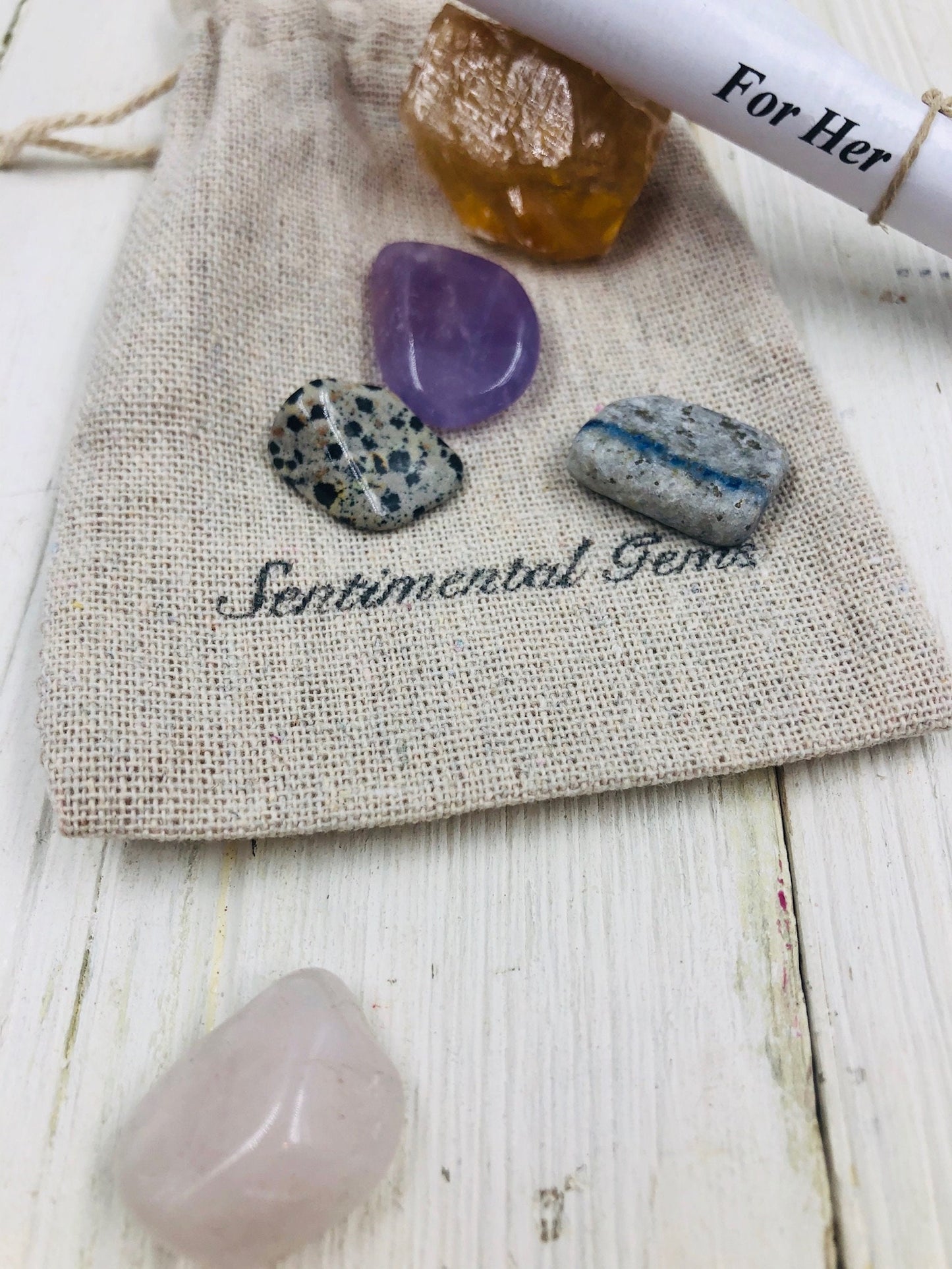 For Her Crystal Kit - Empowerment and Self-Love Affirmation