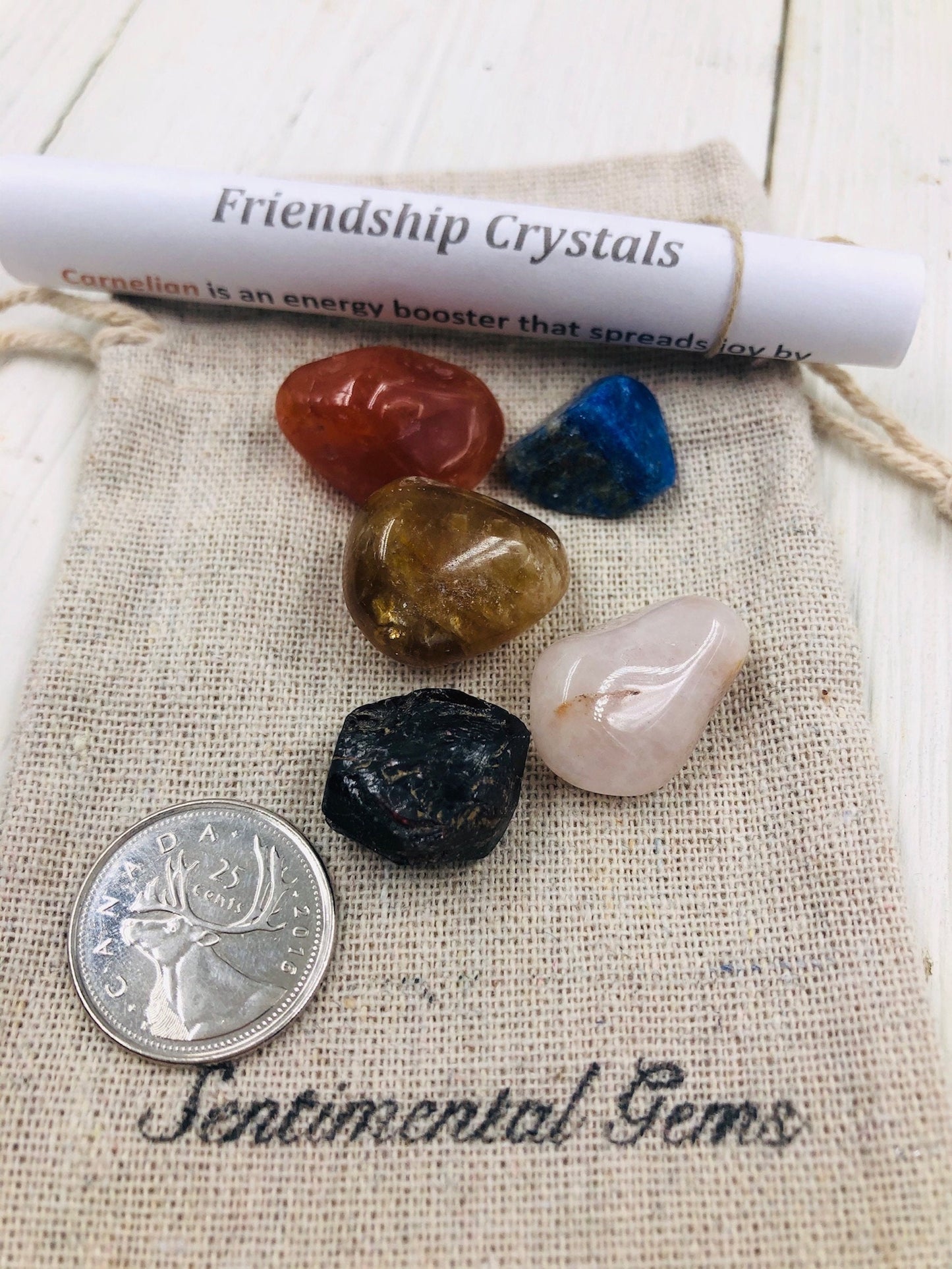 Friendship Crystals- Sentimental Gems