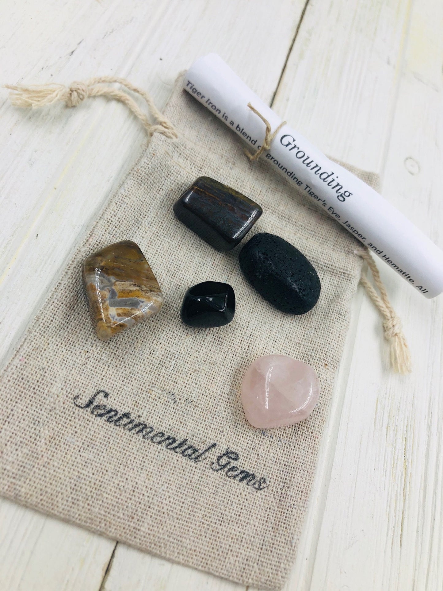 Harmony Grounding Crystal Kit - Affirmation: Balance and Serenity