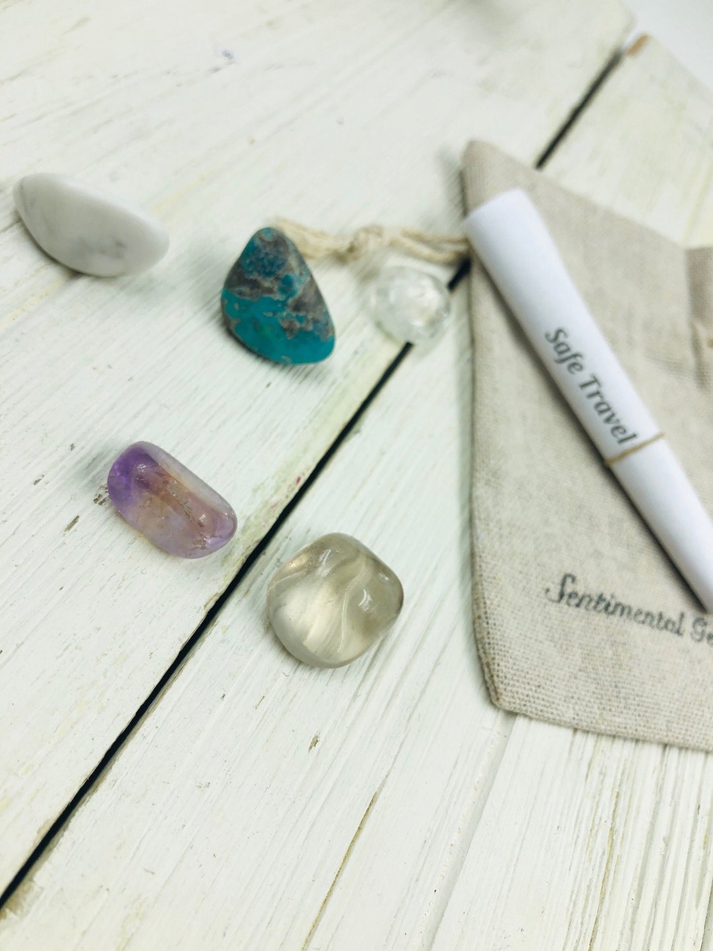 Sentimental Gems Safe Travels Crystal Kit