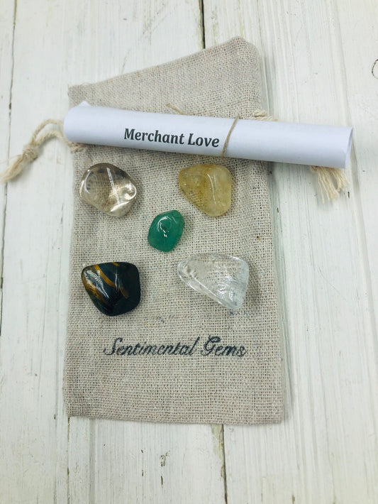 Merchant Crystals - Abundance and Prosperity Collection