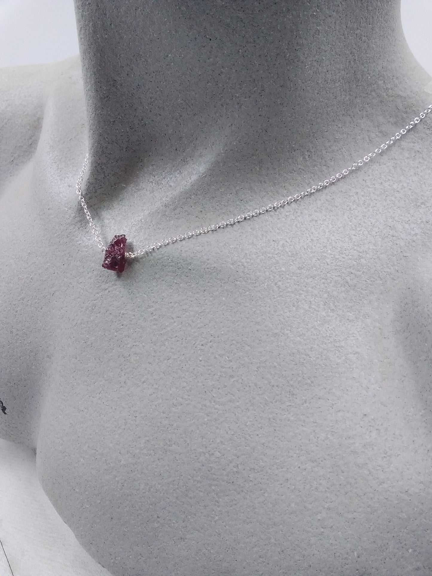 Garnet Necklace - January Birthstone