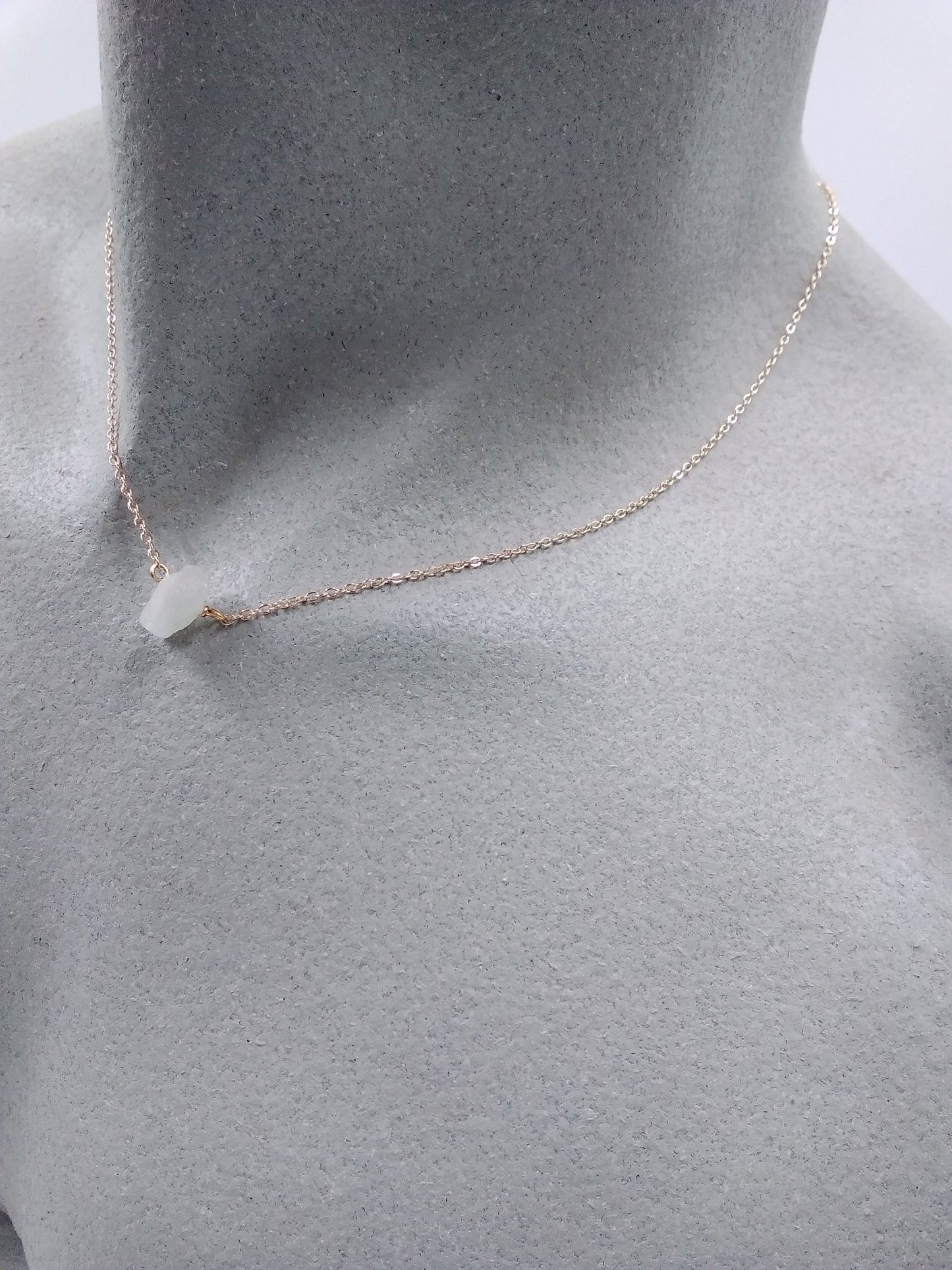 March Birthstone: Aquamarine Necklace