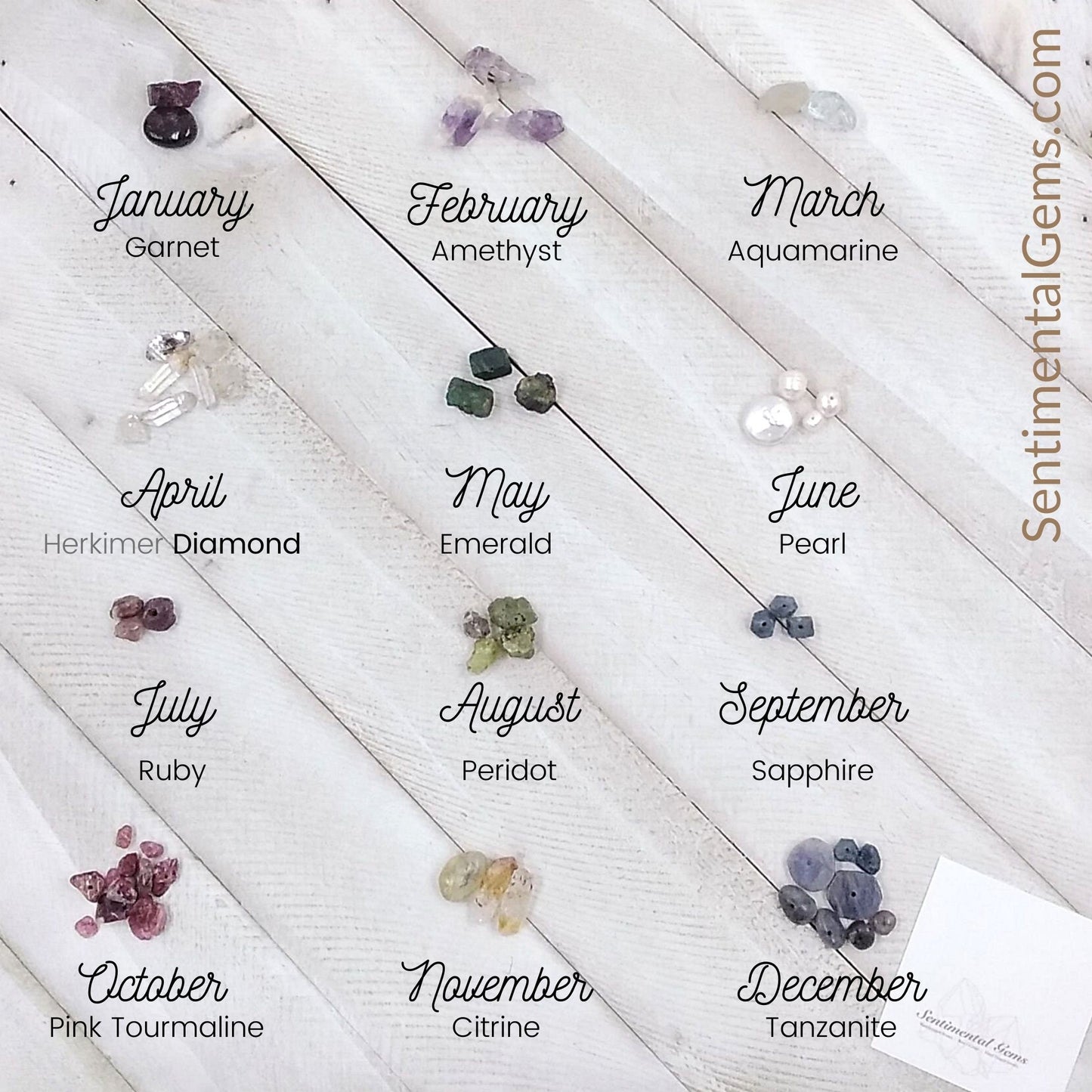 Sapphire Necklace - September Birthstone Affirmation