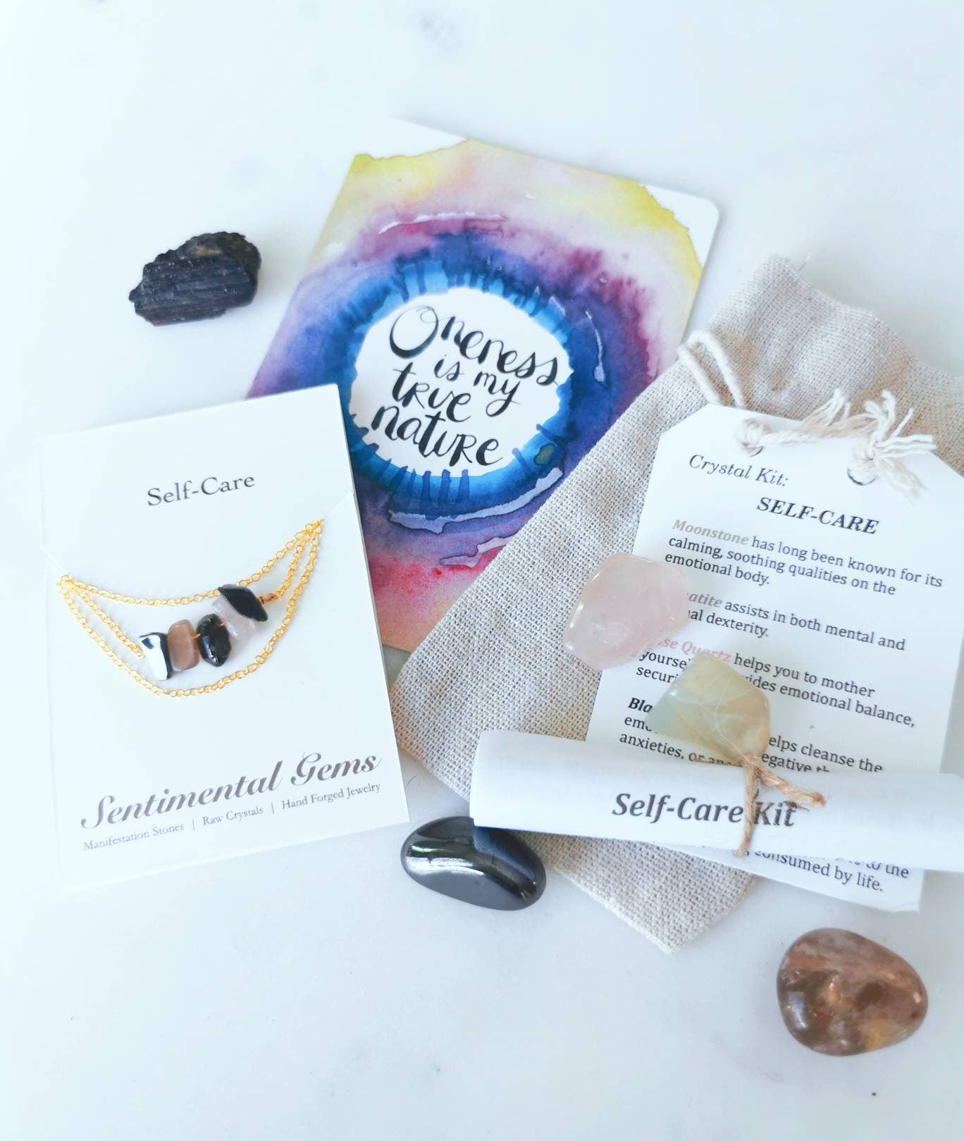 Sentimental Gems Self-Care Crystal Kit