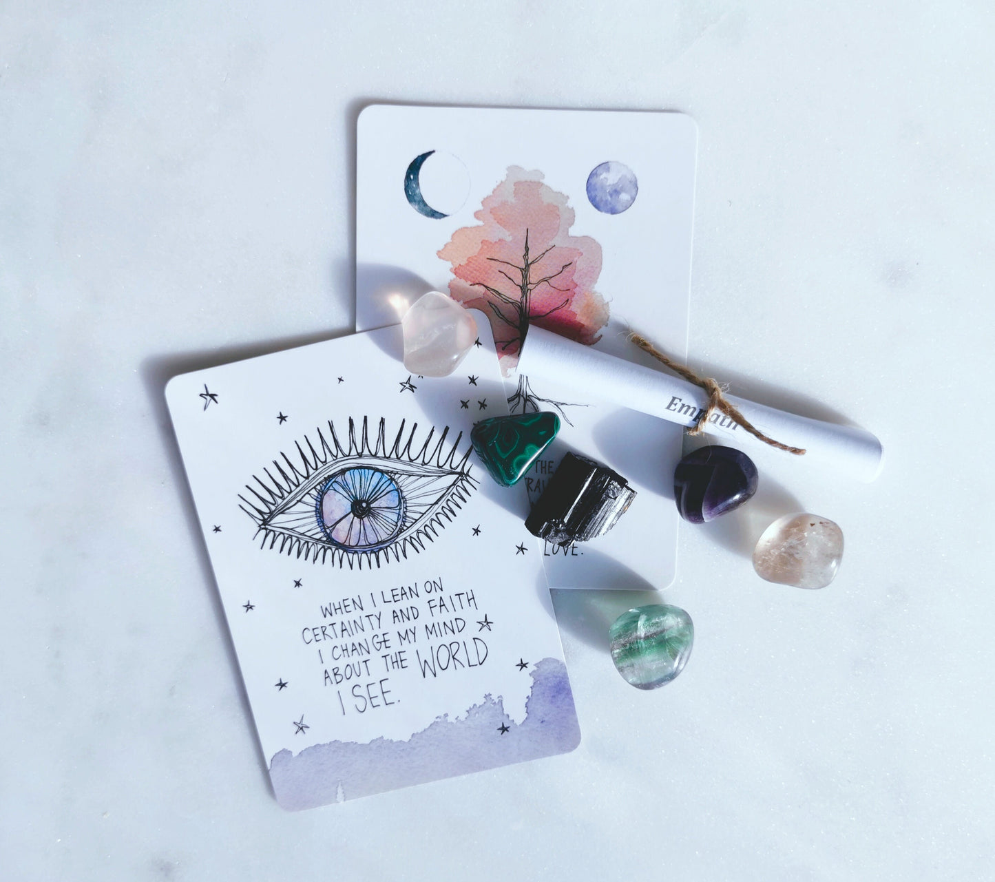 Empowerment Crystals for Empaths Gift Set